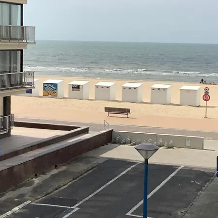 Appartement Zongerichte Sint-idesbald Met Mooi Zeezicht Koksijde